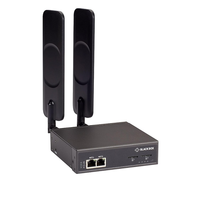 Black Box LES1600 Series 4-Ports 4G Lte Modem Us Cellular Server Console LES1604A-R-R2