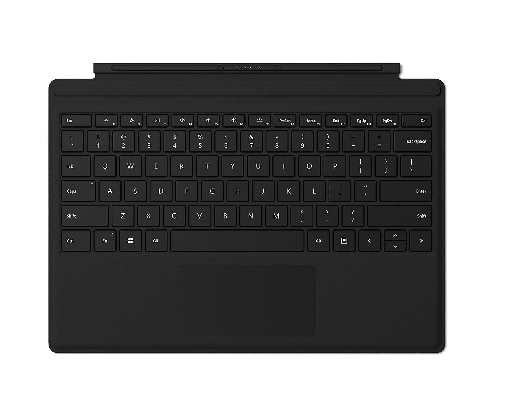 Microsoft Keyboard Cover For Surface Pro Black FMN-00001