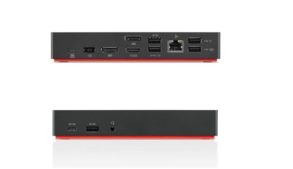 Lenovo ThinkPad 90W USB-C Gen 2 HDMI 2x DP Docking Station 40AS0090US