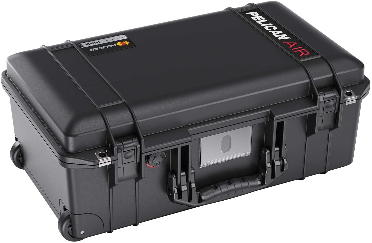 Pelican Air 1535 Case With Foam 2020 Edition With Push Button Latches Black 015350-0002-110