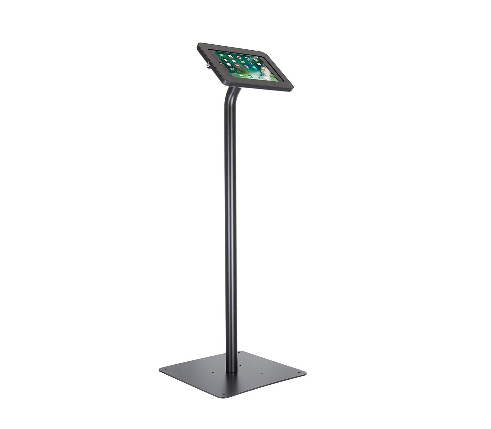 Joy Factory Elevate II Floor Stand Retail Kiosk Enclosure Case Black KAA111B