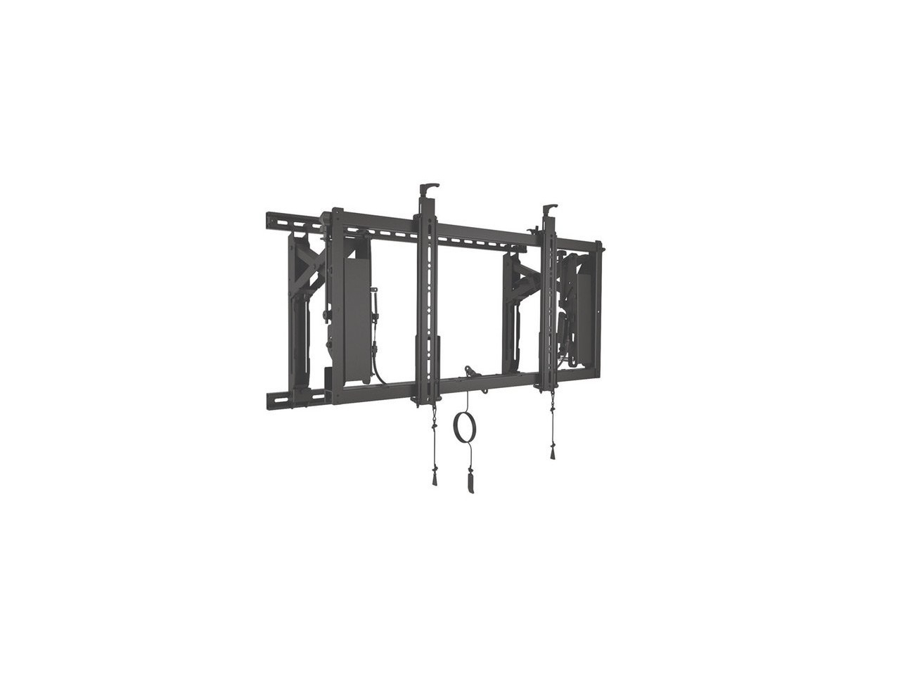 Chief Connexsys Video Wall Landscape Mounting System With Rails 42- 80 Screens Up To 150 LBS Black LVS1U