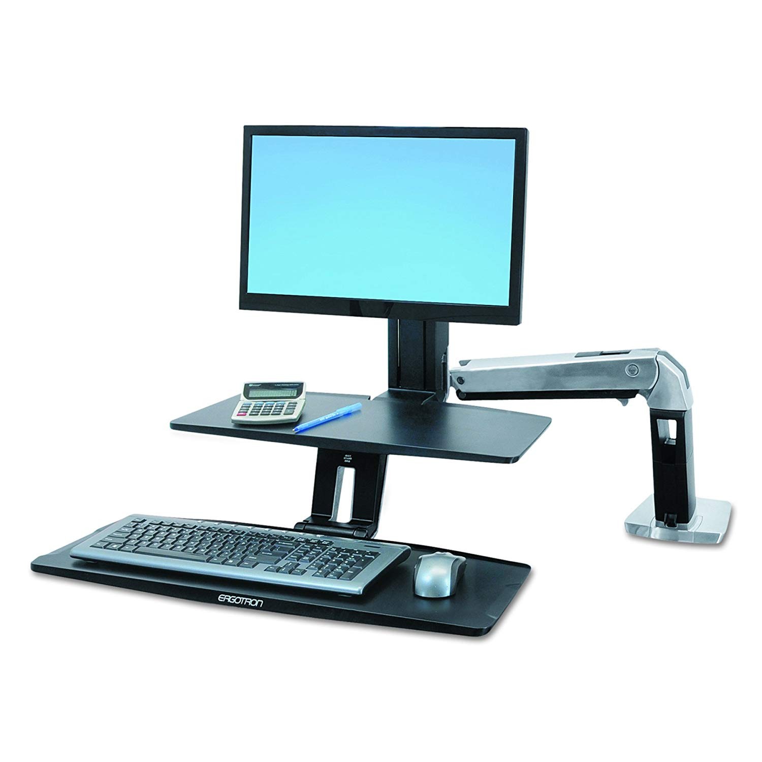 Ergotron WorkFit-A With Suspended Keyboard Single LD 24-390-026