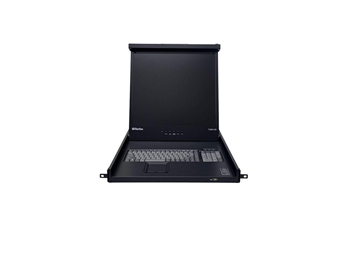 Raritan 19 T1900 Lcd Console Drawer 1U Height W Keyboard Touchpad Kvm T1900-LED