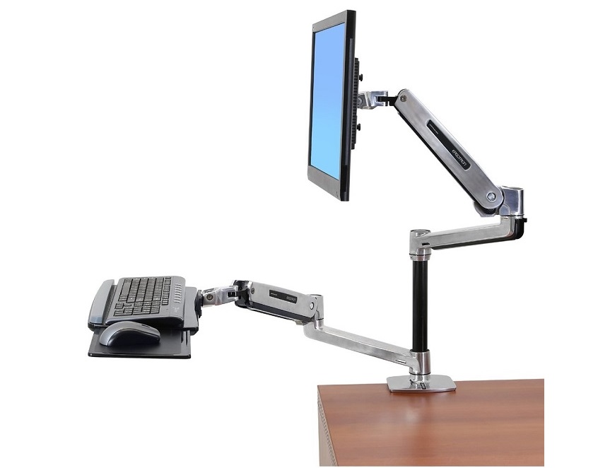 Ergotron 45-405-026 WorkFit-LX Sit-Stand Kit For LCD Display 45405026
