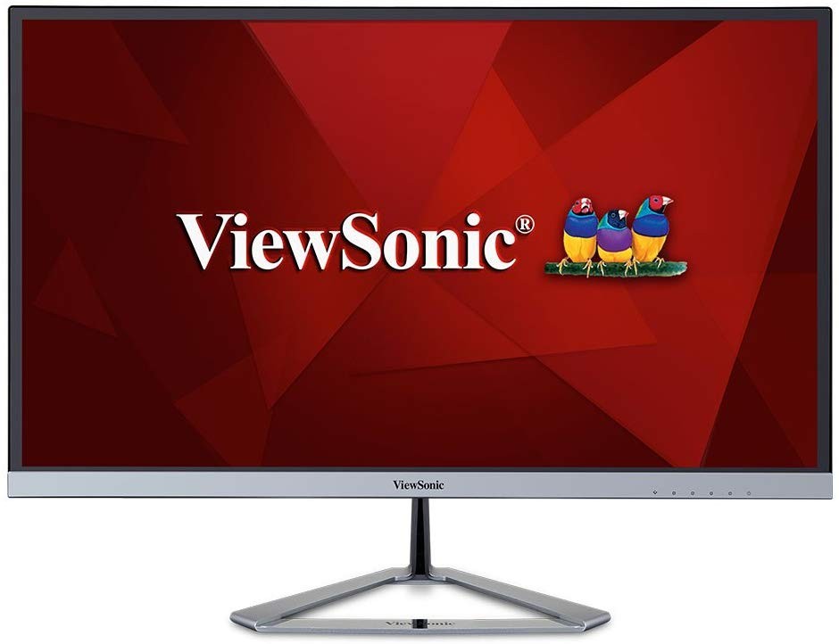 Viewsonic 24 VX2476-SMHD Fullhd 1080p Vga Dp Hdmi Audio Ips Led Monitor Silver