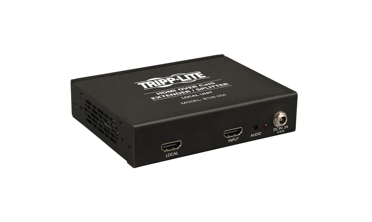 Tripp Lite 4-Ports HDMI Over Cat5 Extender Splitter B126-004