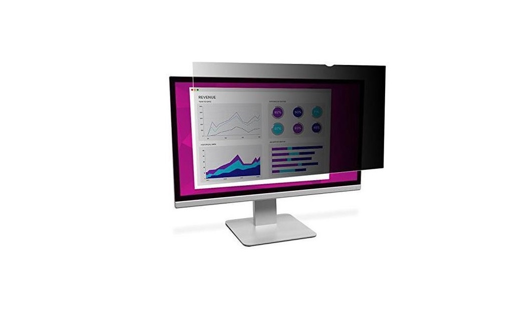 3M HC220W1B High Clarity Privacy Filter For 22.0 WideScreen Monitor HC220W1B