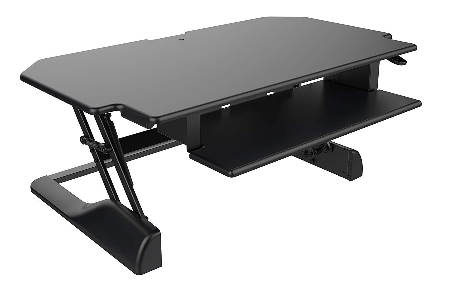 Ergotech Freedom Desk Height Adjustable Standing Desk 42 Black FDM-DESK-B-42