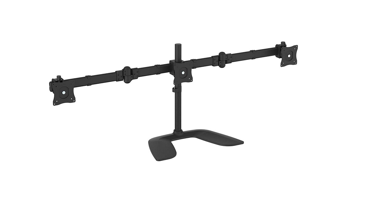 StarTech.com Triple-Monitor Stand For Up To 27 Monitors ARMBARTRIO2