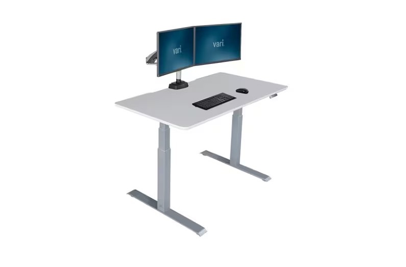 Varidesk 48x30 Electric Standing Desk White 400802