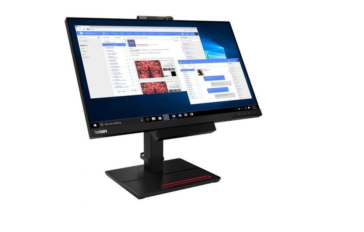 Lenovo 23.8 Thinkcentre Tiny-in-One 24 Gen Fullhd Dp USB3.1 Webcam Touchscreen Monitor 11GCPAR1US