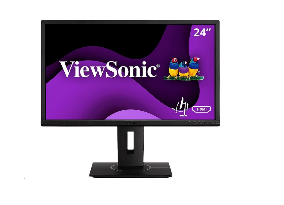 24 ViewSonic FullHD 1920x1080 VGA USB HDMI LED Monitor VG2440