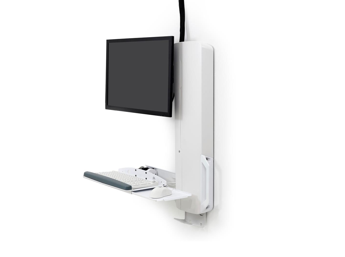 Ergotron Styleview Sit-Stand Vertical Lift Up To 24 Monitor White 61-081-062 (New Unused)