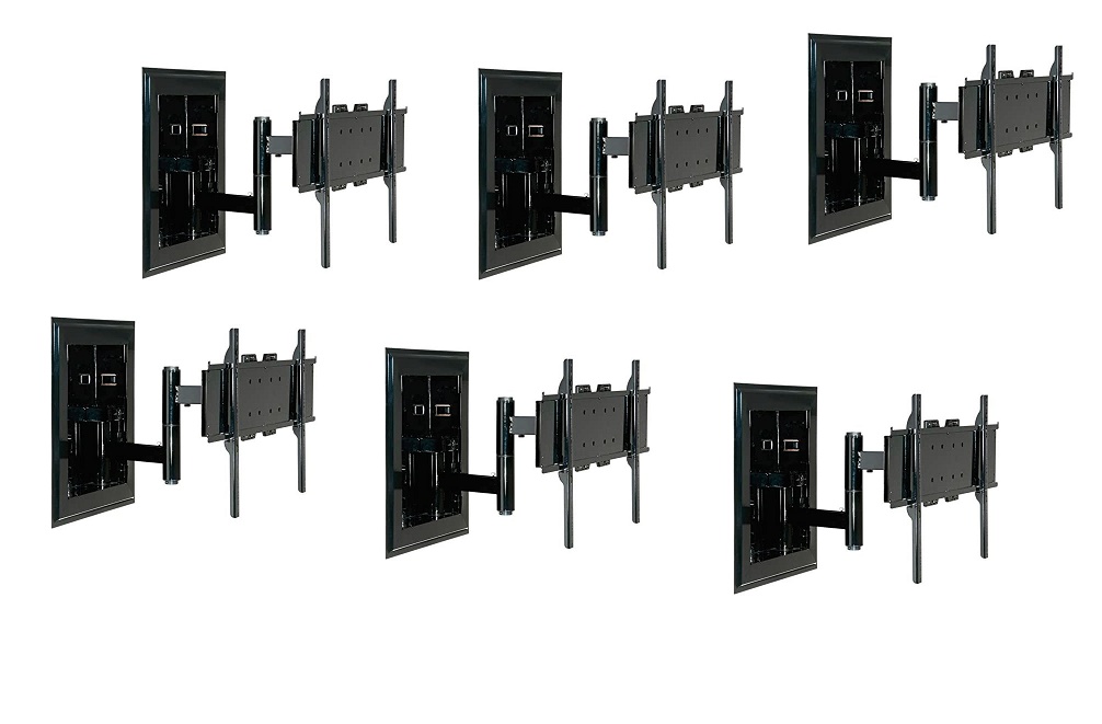 Peerless Lot Of 10pcs Universal In-Wall Mount For 32 To 71 Black Displays IM760PU-10-Pack IM760PU-10PACK