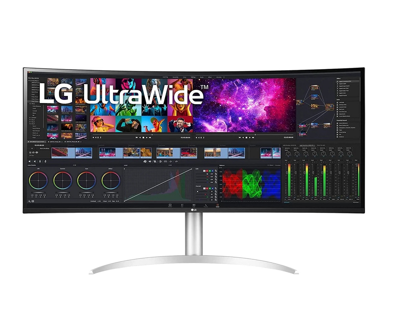 Lg Electronics 39.7 2160p 5120x2160p Hdr Curved Ultrawide Led Monitor 40BP95C-W