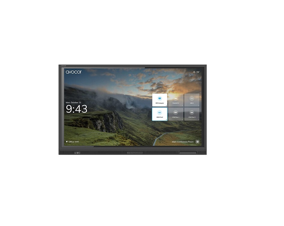 Avocor 65 AVE-6540 Uhd 4K Touchscreen Commercial Display
