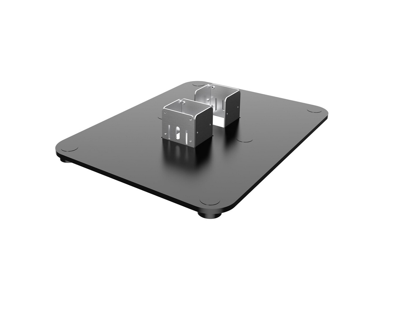 Elo Wallaby Pro Self-Service Double Base Mounting Component Black/Silver E989705