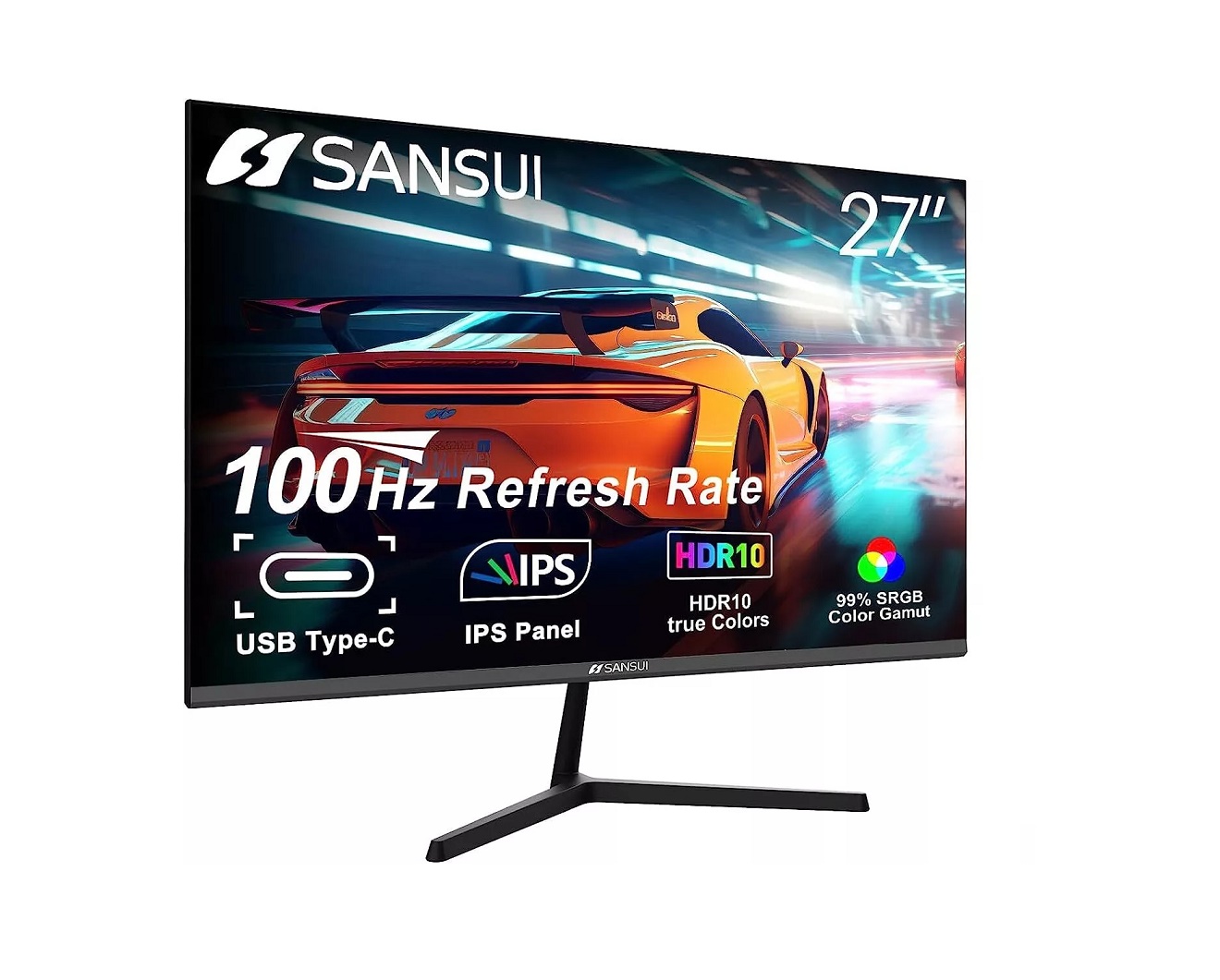 Sansui 27 Fhd 1080P 100Hz HDR10 Ips Lcd Monitors ES-27X3