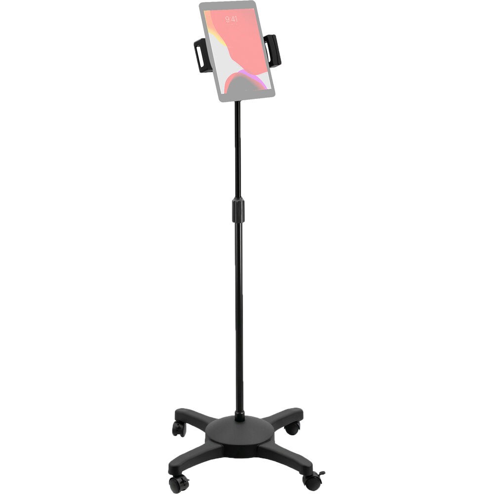 Cta Digital Universal Quick Connect Floor Stand Black PAD-QCFSB