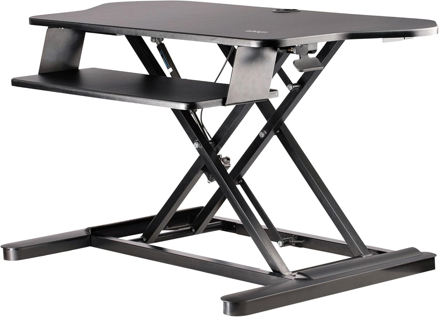 StarTech.com Sit-Stand Workstation Multipurpose Desktop Riser Black Armstscornr