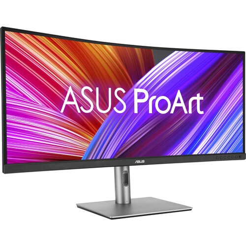 Asus 34 Proart 1440p Hdr Hdmi Dp USB-C Curved Led Monitor PA34VCNV