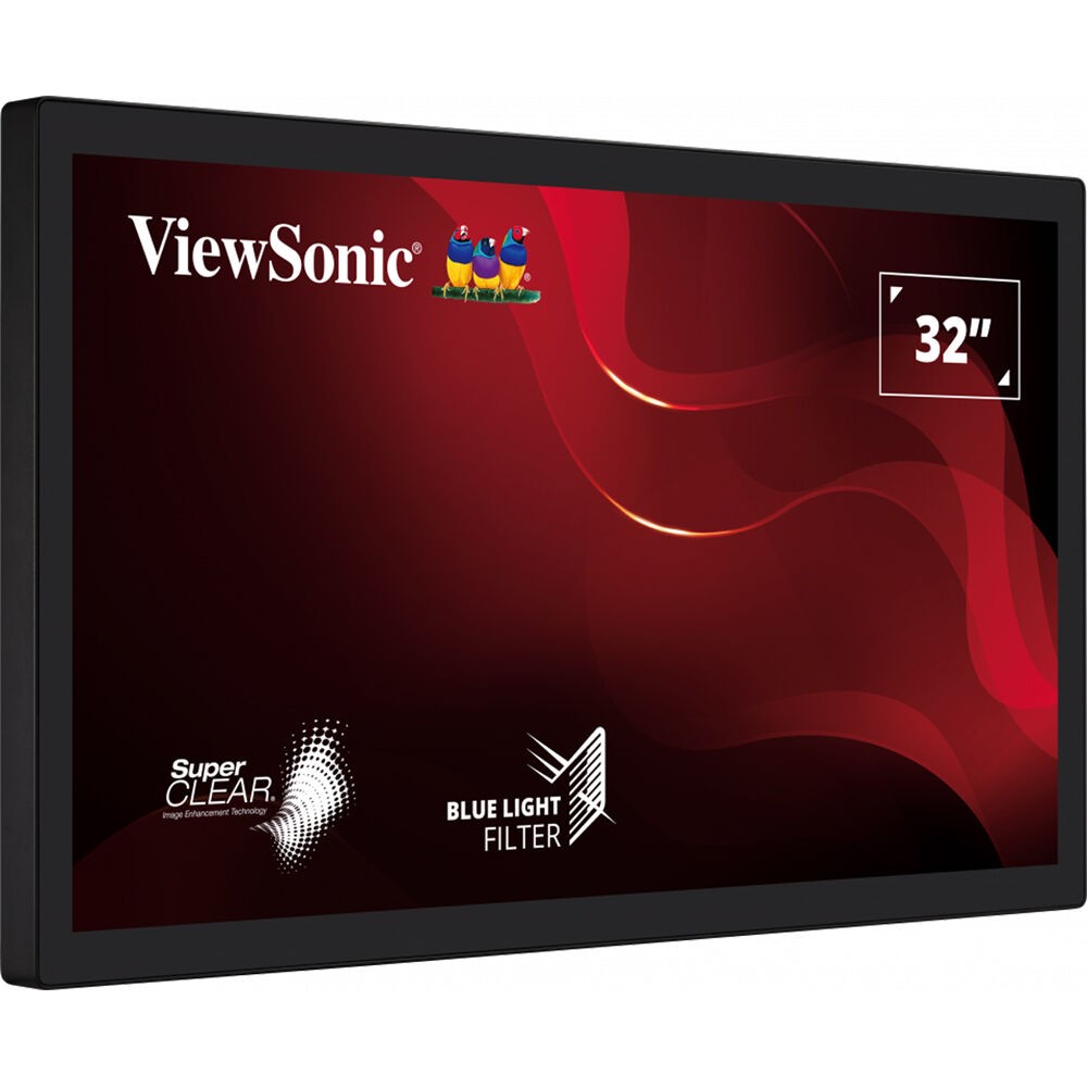 Viewsonic 32 Open Frame Full Hd Multi-Touch Commercial Led Monitor TD3207