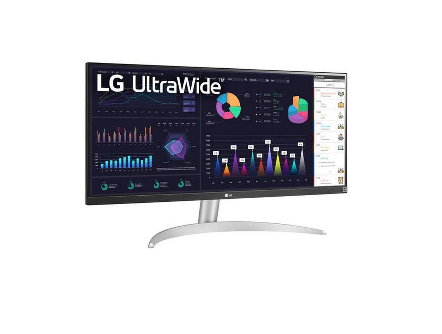 Lg Electronics 29 Wfhd Ultrawide 21:9 2560x1080 Ips Led Monitor White 29BQ650-W