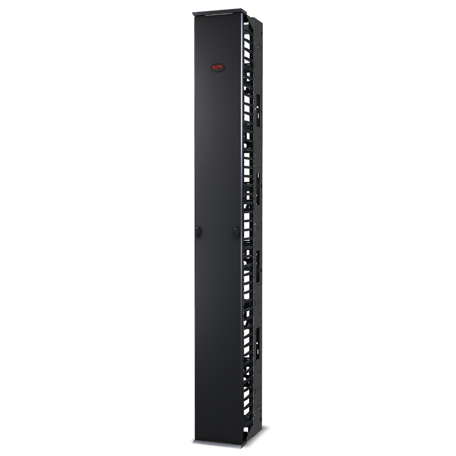APC Performance Vertical Cable Manager For 2&4 Post Racks 84x10 Single-Sided With Door AR8635