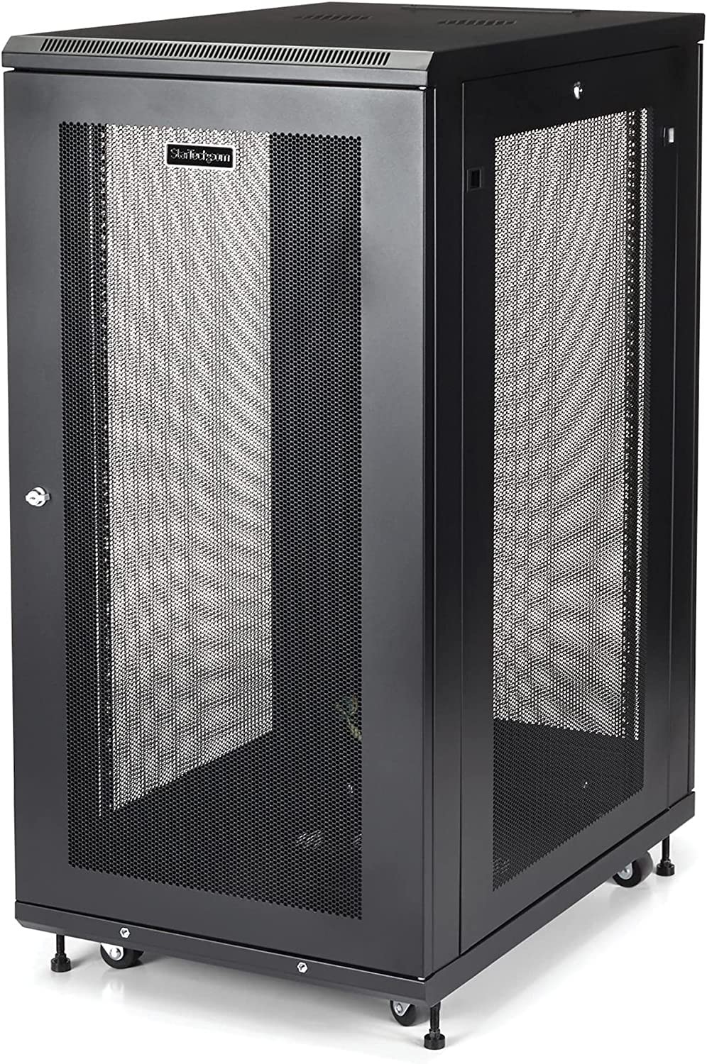 StarTech.com Server Rack Cabinet 31in Deep Enclosure 24U RK2433BKM