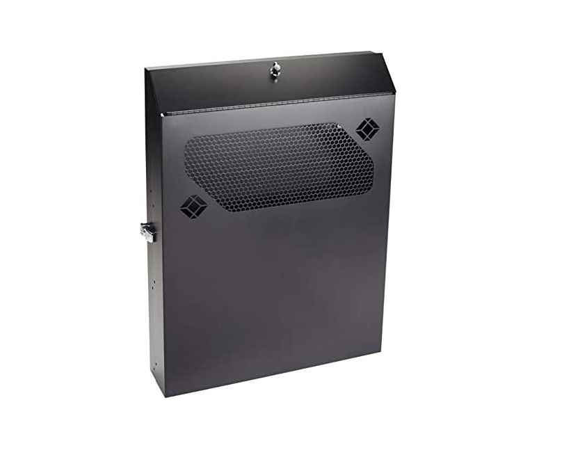 Black Box Low-Profile Vertical Wallmount Cabinet 2U 36D Equipment RMT351LA