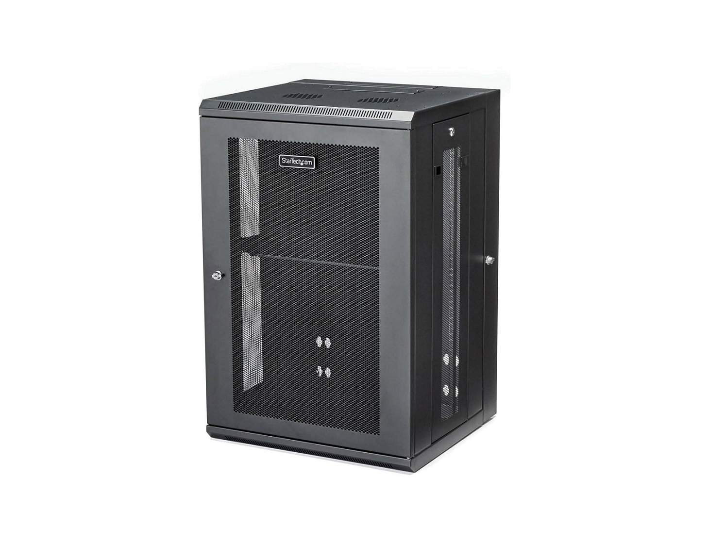 StarTech.com 4-Post 18U Wall Mount Network Cabinet w/1U Shelf RK1820WALHM