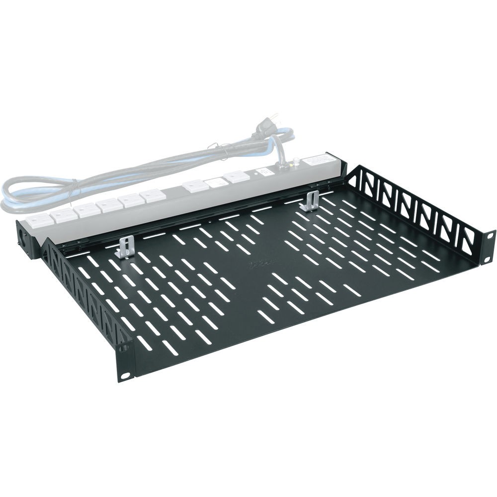 Middle Atlantic 1SP Vented Utility Shelf Accessories and Cables U1V