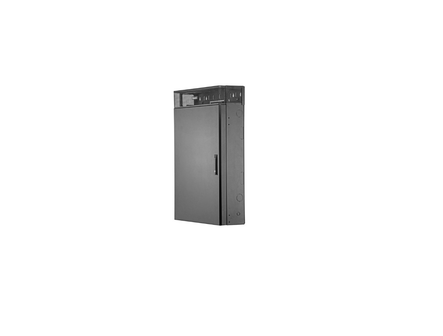 Panduit Trueedge Vertical Wall Mount Enclosure 3RU Black WME3BL