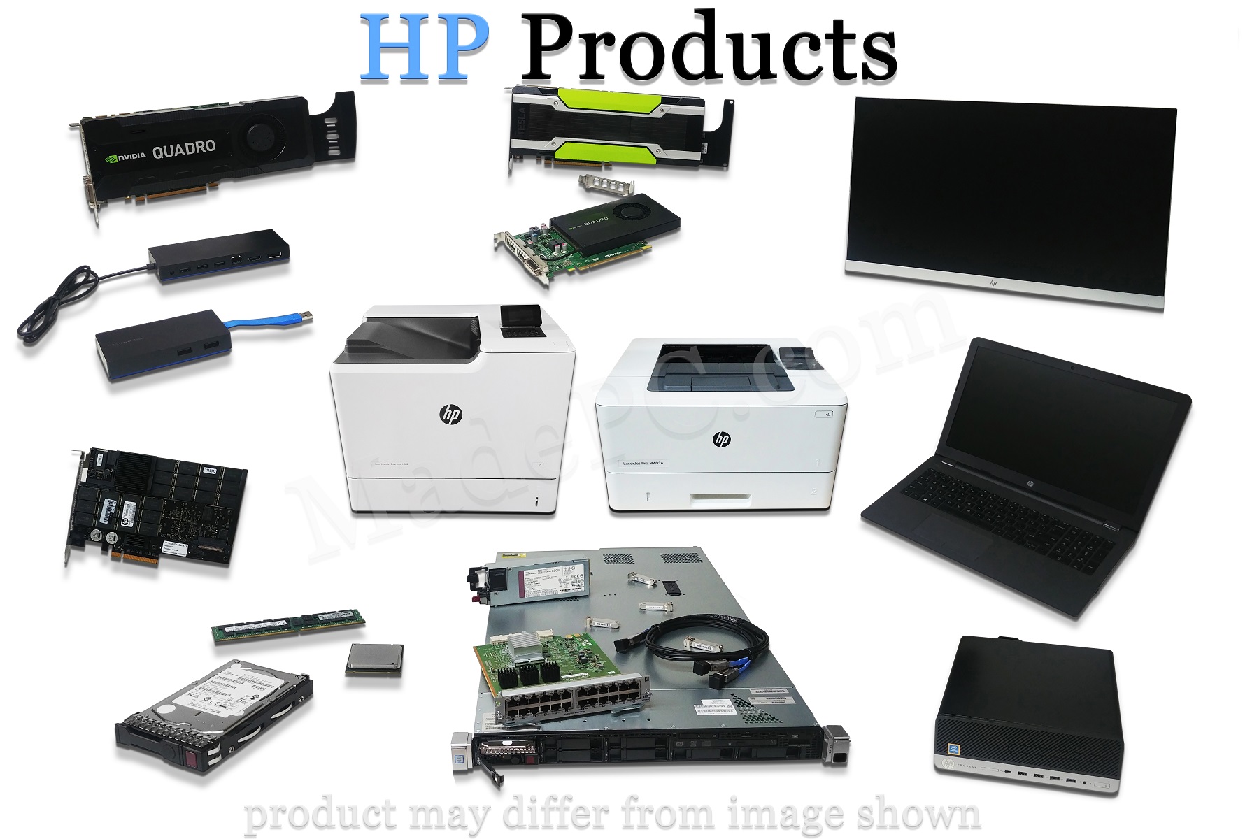 16GB HP Quadro P5000 4x DisplayPort DVI-D PCI Express 3.0 x16 Graphic Card Z0B13AT