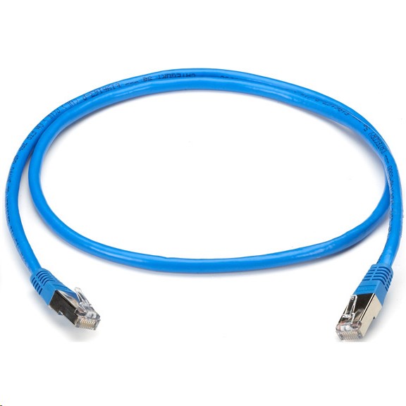 Black Box CAT5e Twisted-Pair STP Patch Cable With Snagless Boots Shielded 150ft EVNSL173BL-0150