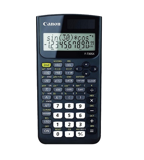 Canon F-730SX 163 Functions Engineering Scientific Calculator 2467C002 2467C002AA