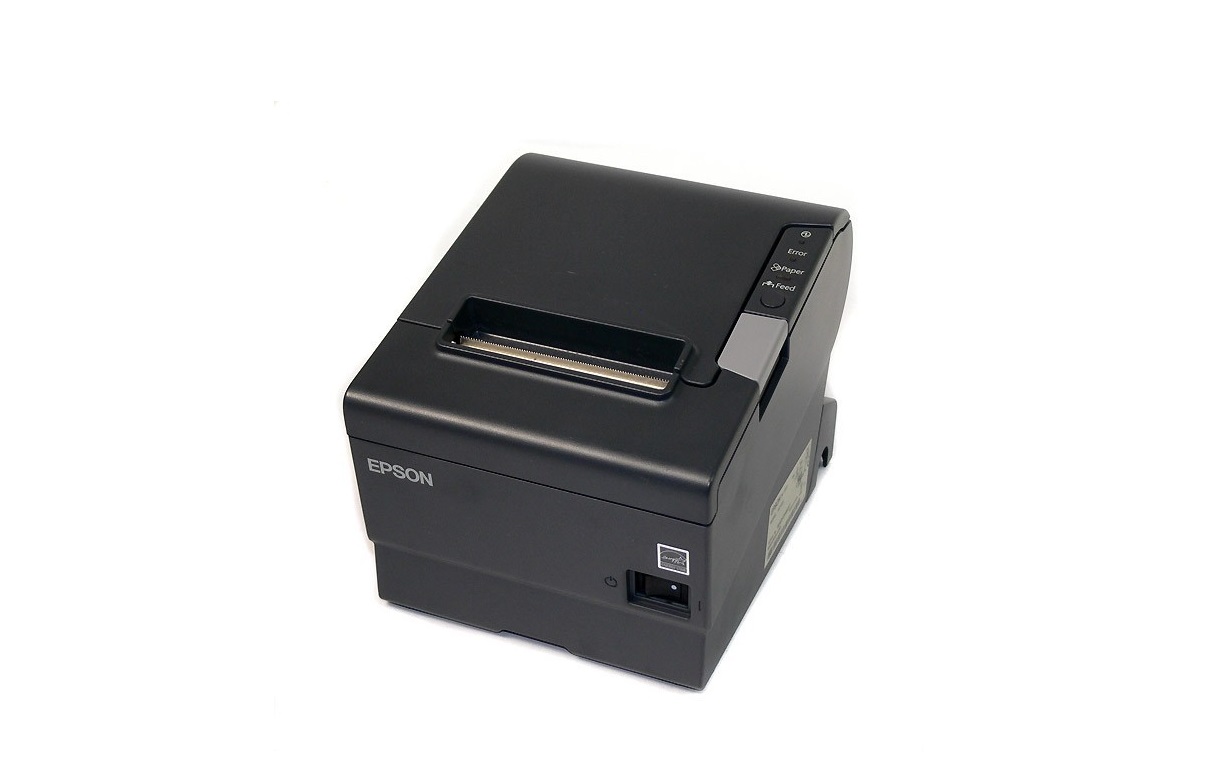 Hp Epson TM-T88V Receipt Monochrome Printer Black (Req. P/S) E1Q93AA ...