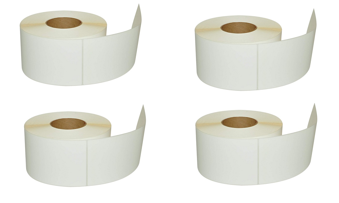 Compulabel Thermal Transfer 4x6 Permanent Shipping Labels 4-Pack 649326 900/ Per Roll