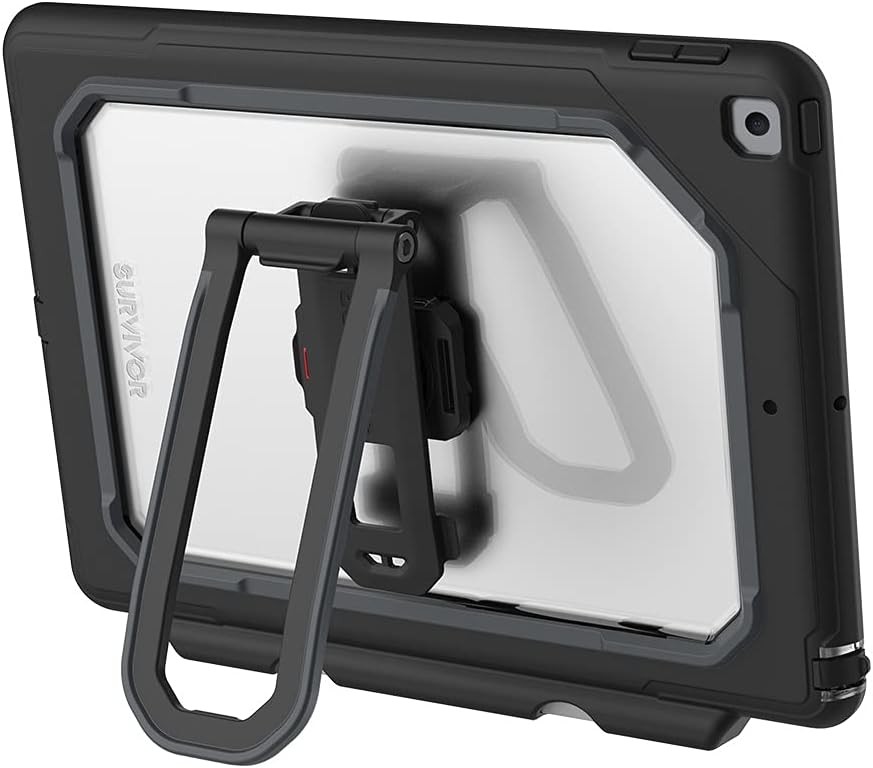 Griffin Survivor All-Terrain For iPad 10.2 For iPad 10.2 9th 8th 7th Generation Black GIPD-024-BLK-B