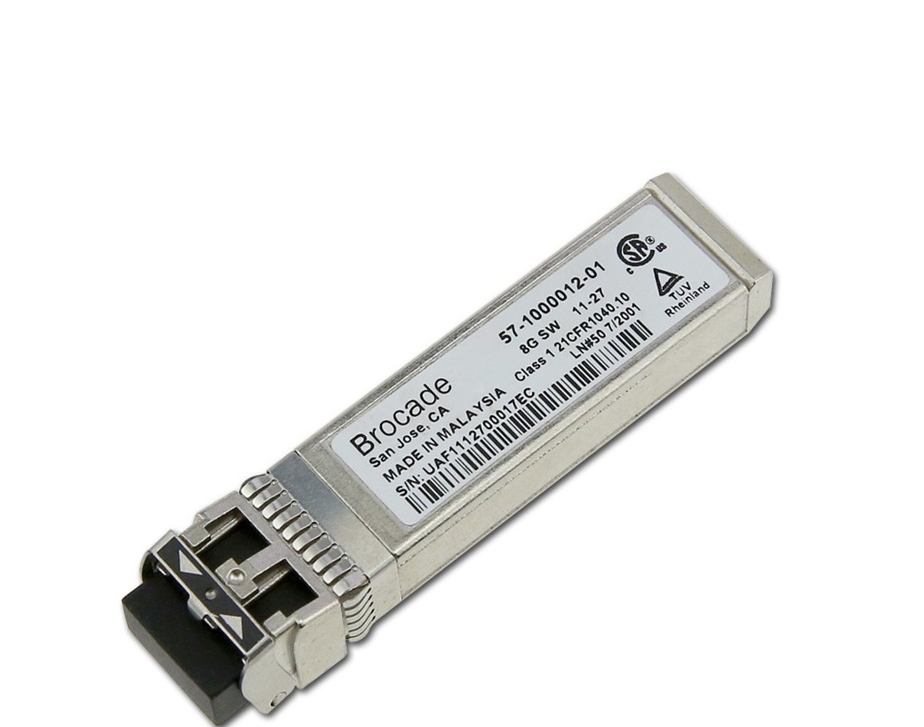 8GB Brocade (8-Pack) Genuine Shortwave SFP+ SW 850NM Transceiver XBR-000148 57-1000012-01