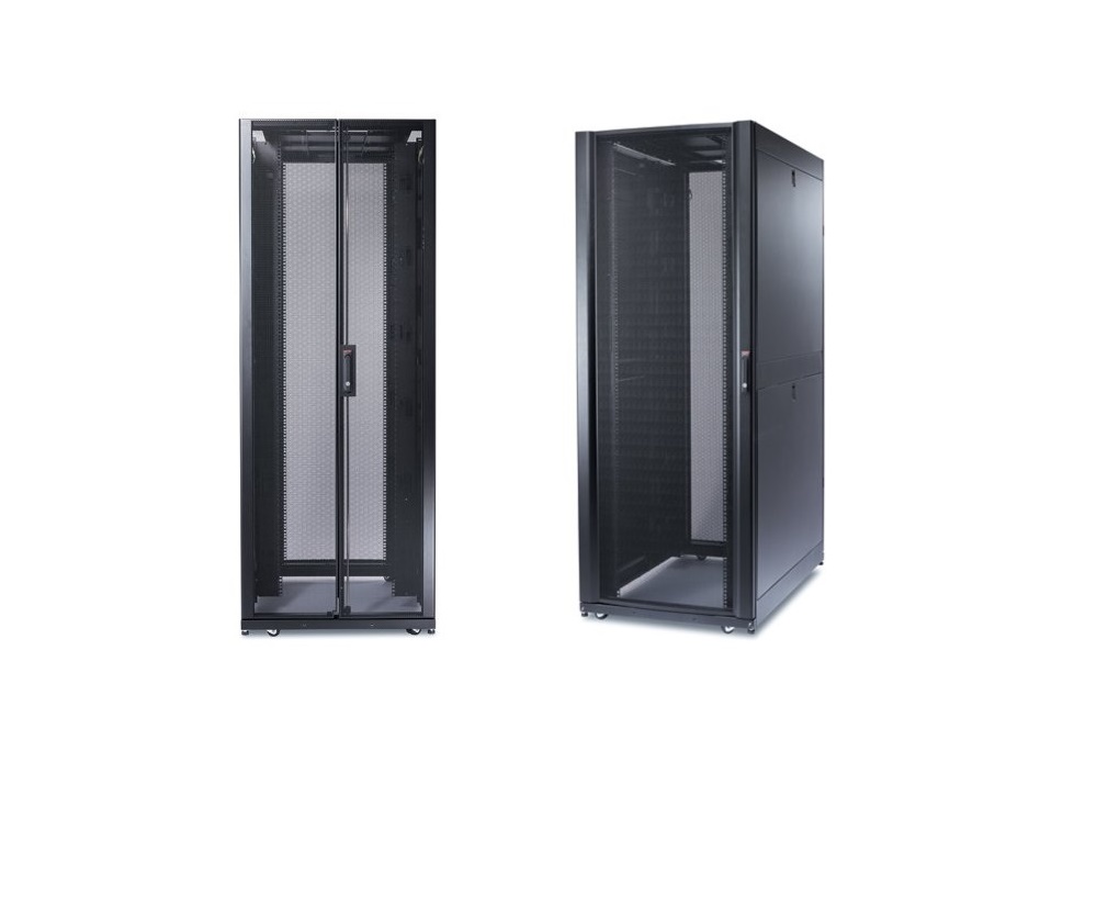 Schneider Electric NetShelter SX 42U Enclosure With Roof and Sides Rack 29.5x47.2x78.3 Black AR3350
