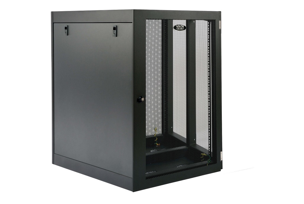 Tripp Lite Heavy-Duty Low-Profile Server 18U Wall-Mount Rack Enclosure Cabine SRW18UHD